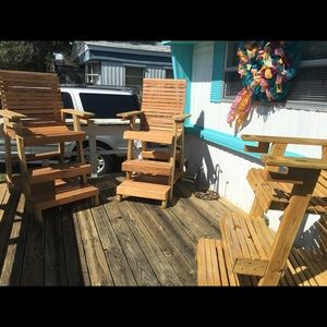 Wooden Handmade Beach Chairs