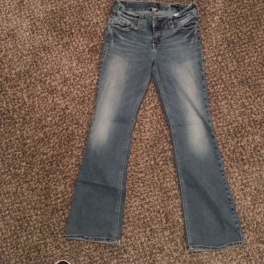 Silver Suki jeans. Size 30/31
