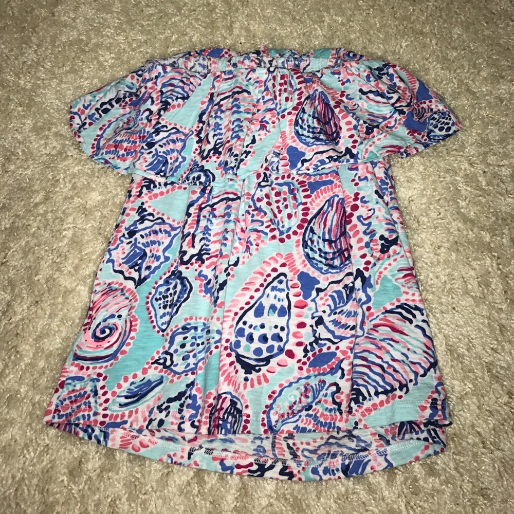 Lilly Pulitzer strapless shirt