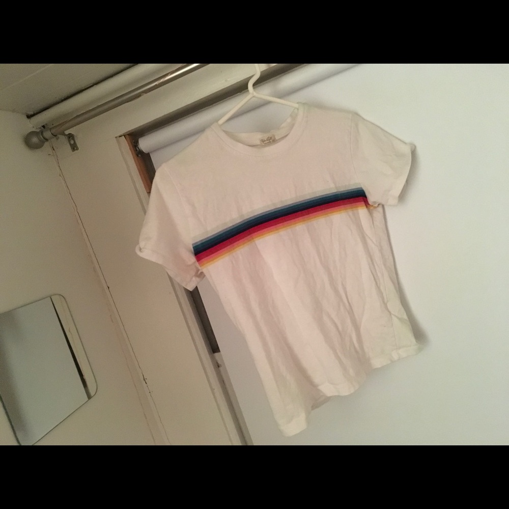 ON HOLD DO NOT BUY! Brandy melivelle rainbow tee