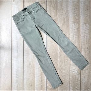 ELSE skinny olive jeans, 26, mid rise