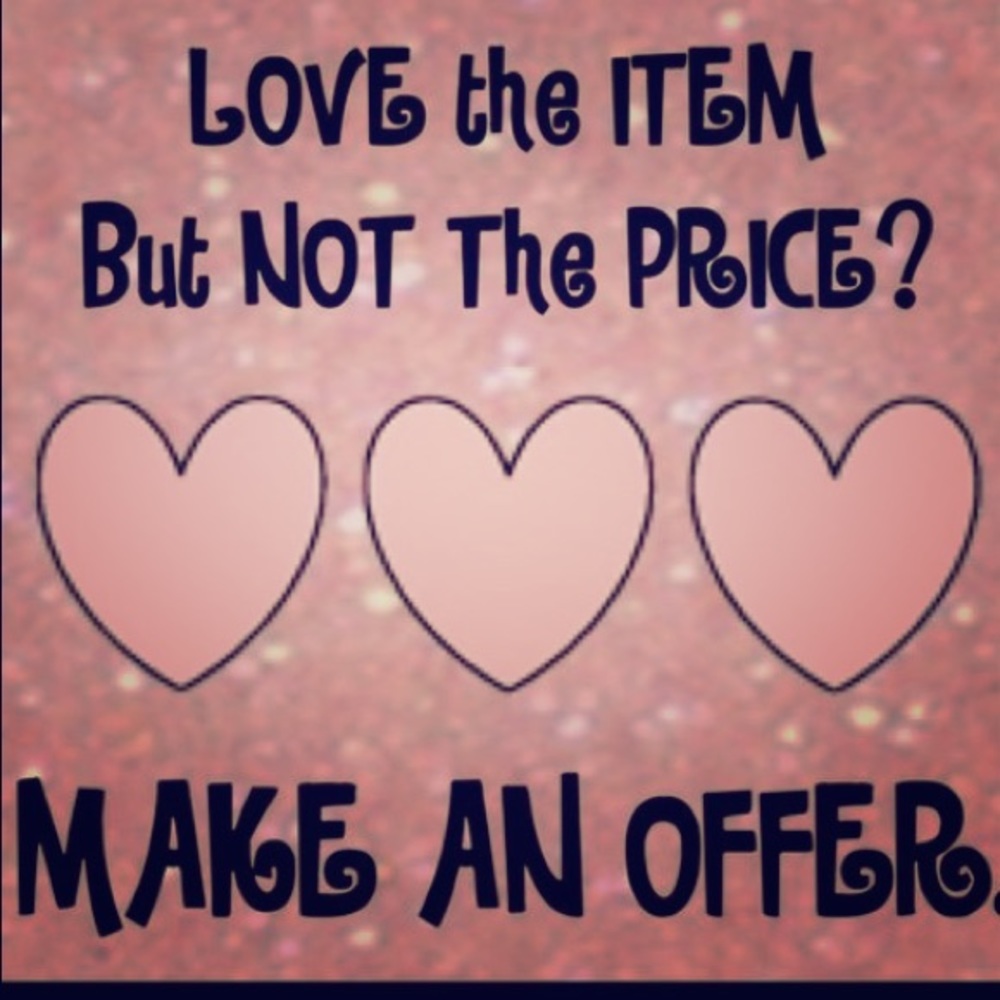 Drop an offer 🌺😊🌺