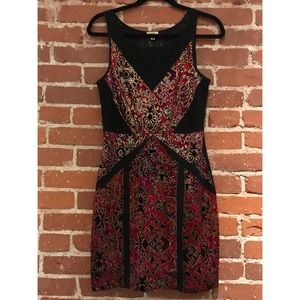 Velvet & Lace Mini Dress