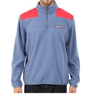 Vineyard Vines Men's Fleece Shep Shirt - Blue