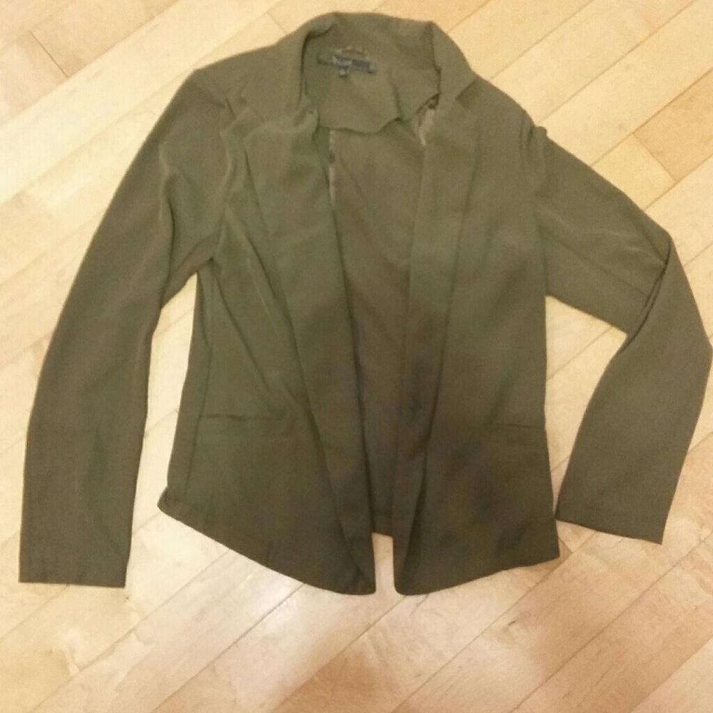 Olive green blazer