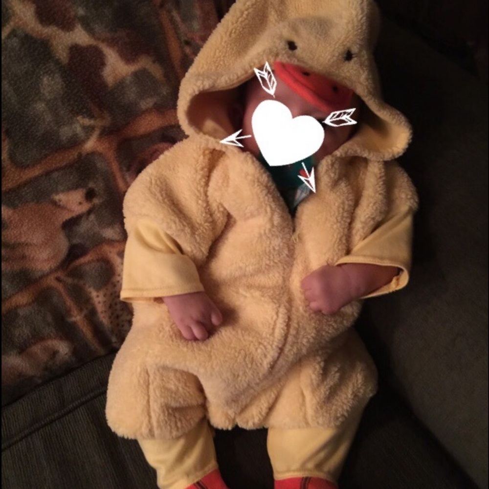 Duck costume by baby Gap