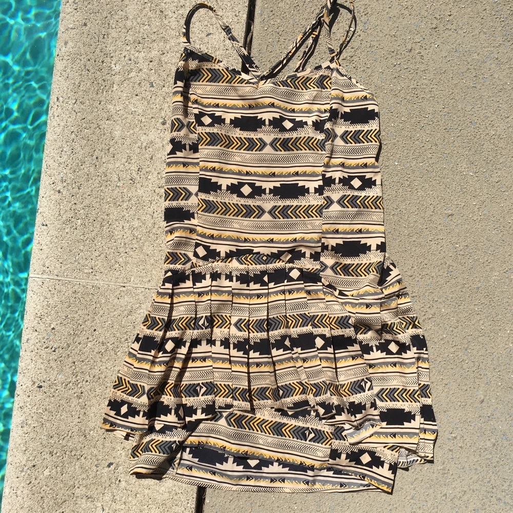 Southwest print volcom mini dress!