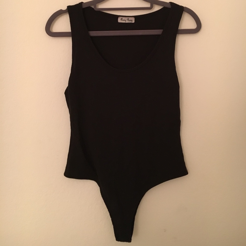 LA BOUTIQUE BLACK LEOTARD