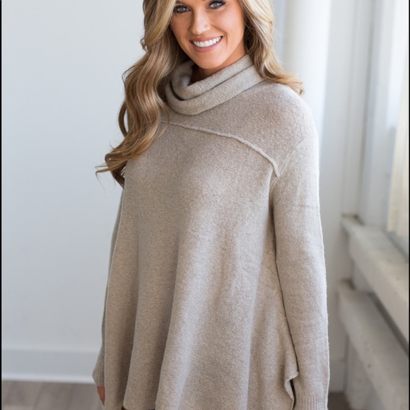 LAST 1!! UMGEE Cowl Neck Sweater - Picture 3 of 4