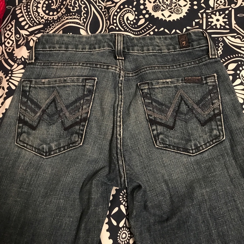 Seven for All Mankind A Pocket jeans, size 25 👖💙