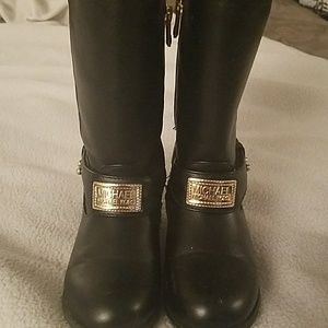 Toddler girls riding boots