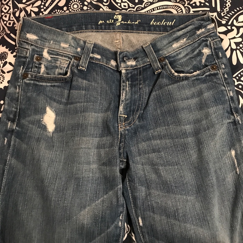 7 for All Mankind size 24 boot cut jeans