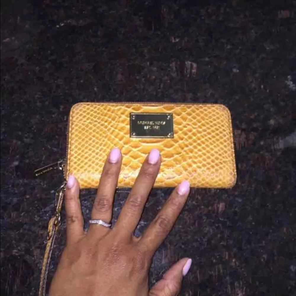 Michael Kors Snakeskin Wallet