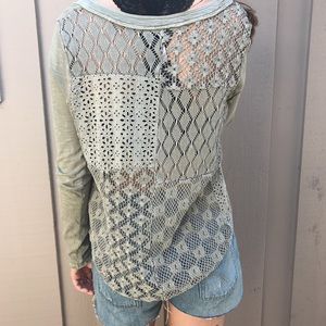 Free People Lace thermal