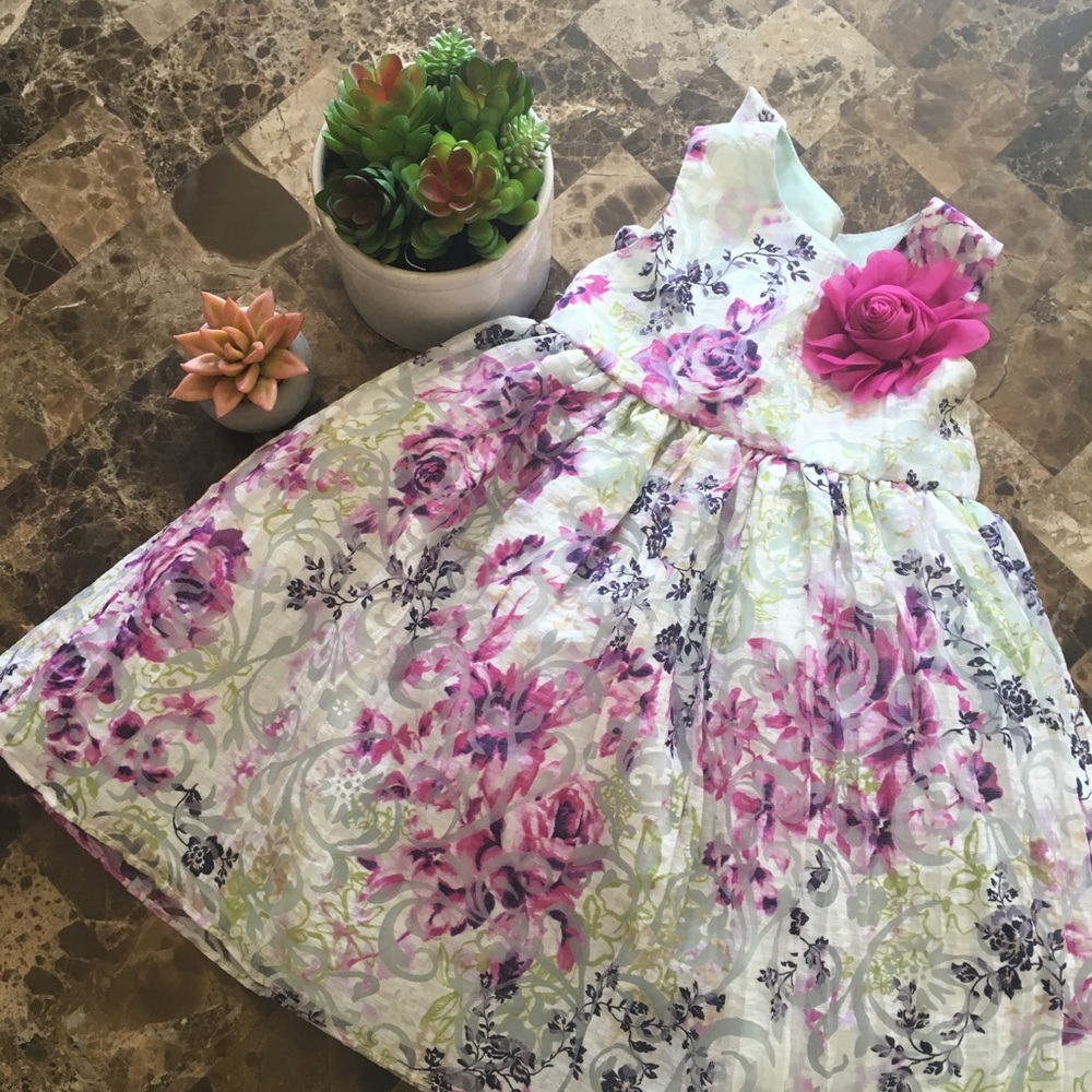 Size 2t flower dress