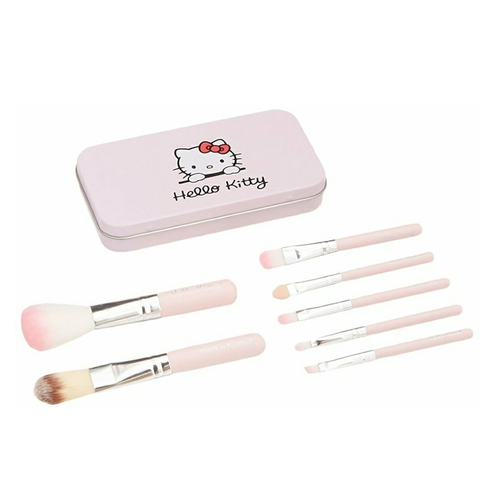 Hello Kitty Make-up Brush Set w/ Case
