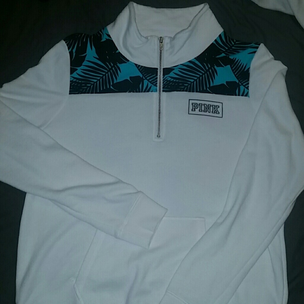 Victoria Secret's PINK Brand Half Zip Pull-Over
