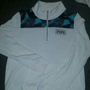 Victoria Secret's PINK Brand Half Zip Pull-Over