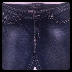 Miss Me 34 x 30 Easy Boot Medium Wash Jeans.