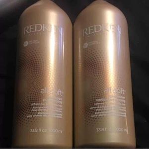 Redken all soft shampoo and conditioner set