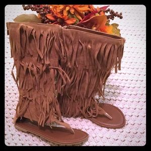 Tan Gladiator Sandals 💜Final Price Cut