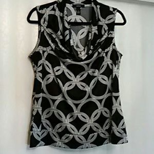 From ALFANI this blouse features: