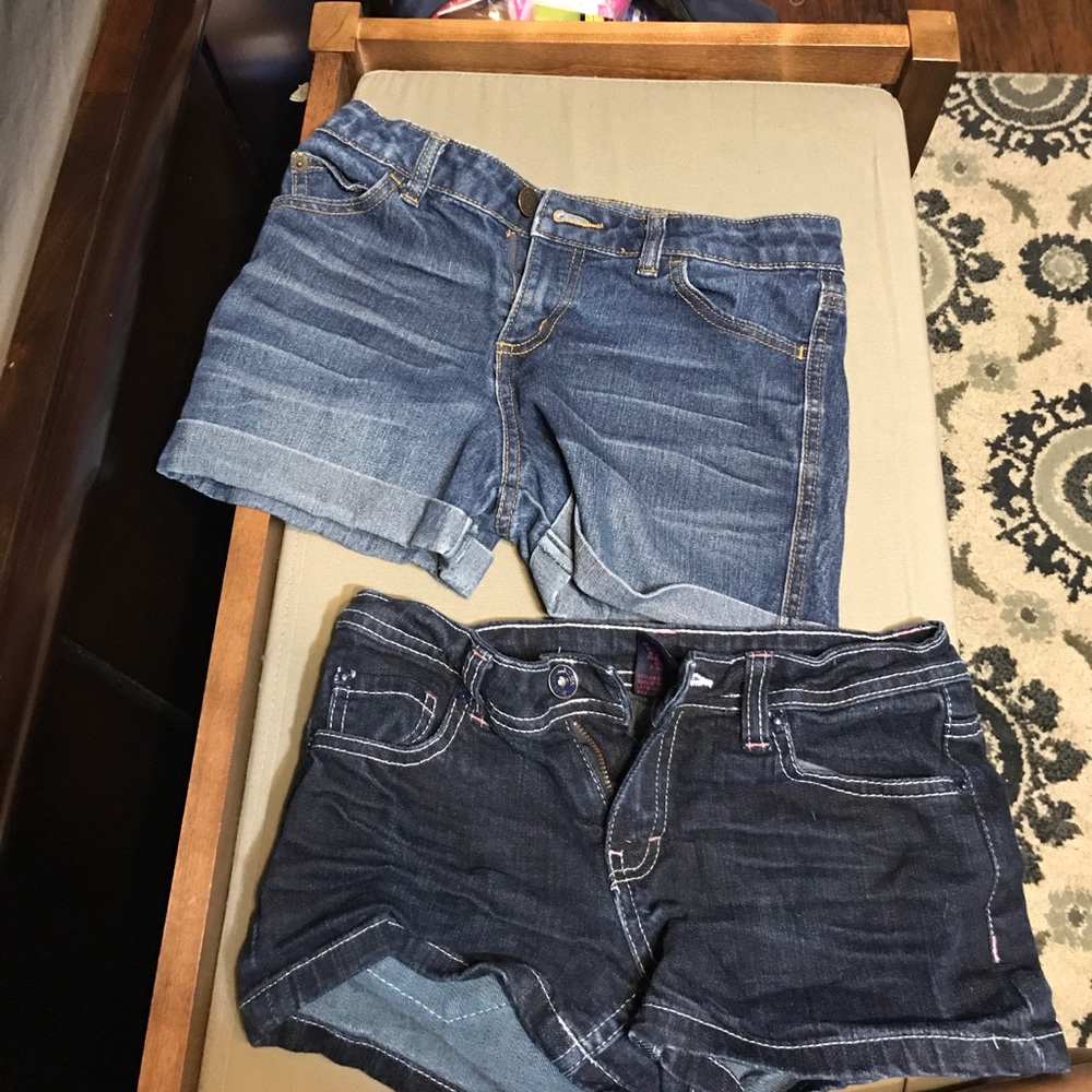 2-Pairs of Jean Shorts