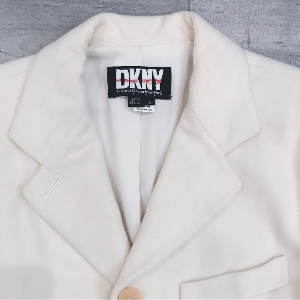 Dkny Wool Blazer Coat - Picture 2 of 2