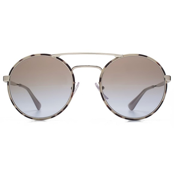Prada round double bar sunglasses - Picture 1 of 8