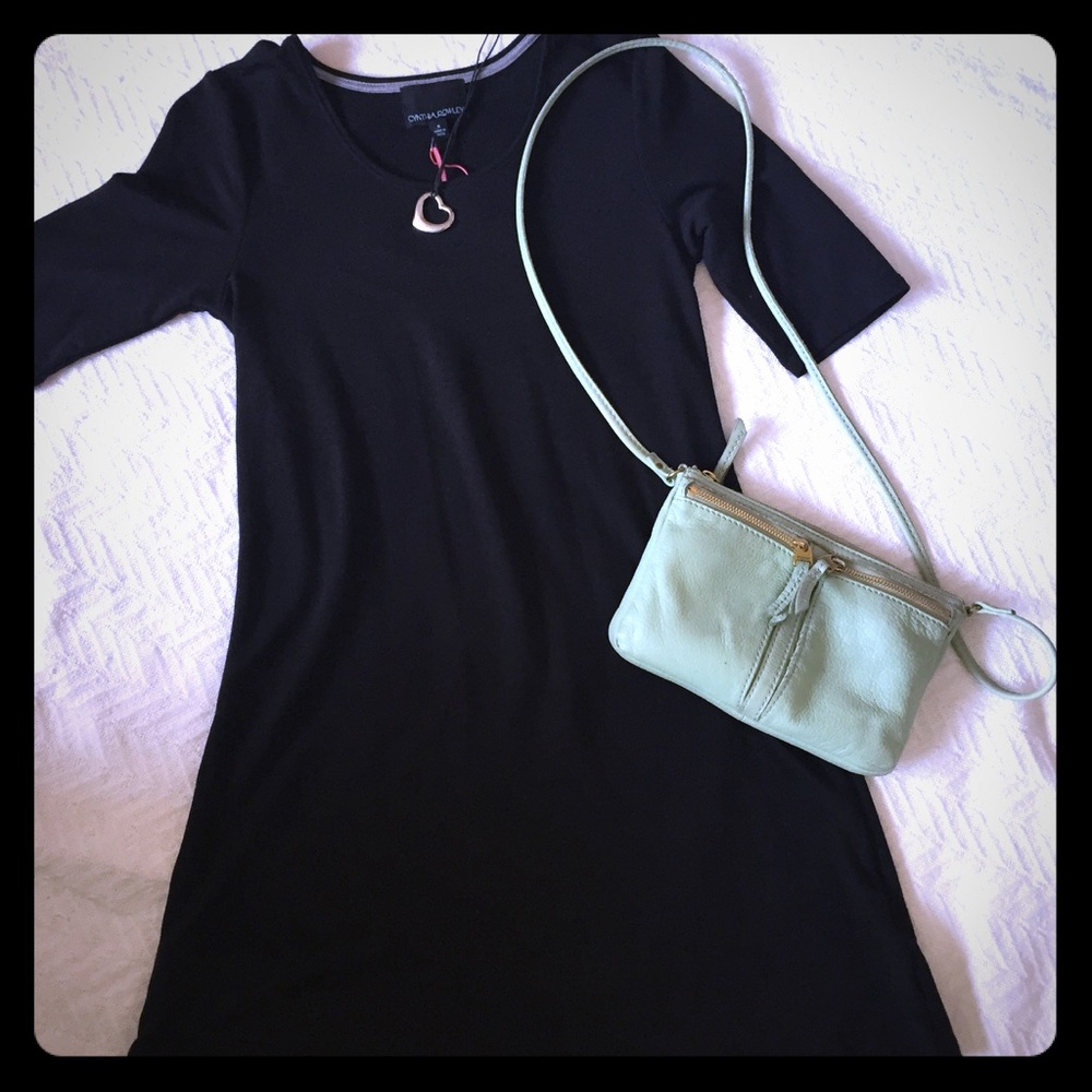 Cynthia Rowley 3/4 Sleeve Swing Dress