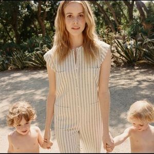 DOEN COLLECTIVE : Biarritz Jumpsuit Marine Combo