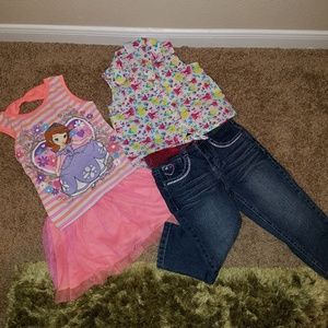 Disney "Sofia the first" skinny jeans