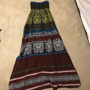 Strapless Maxi dress