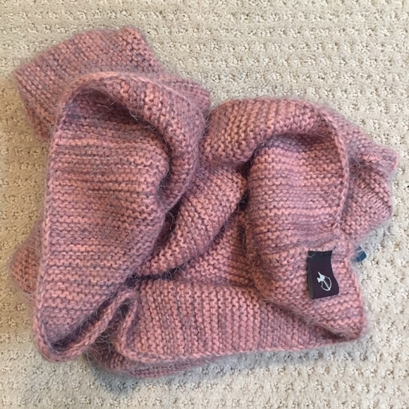 🆑 Mauve Chunky Scarf - Picture 2 of 2