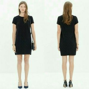 Madewell et Sezane textured lace shift dress