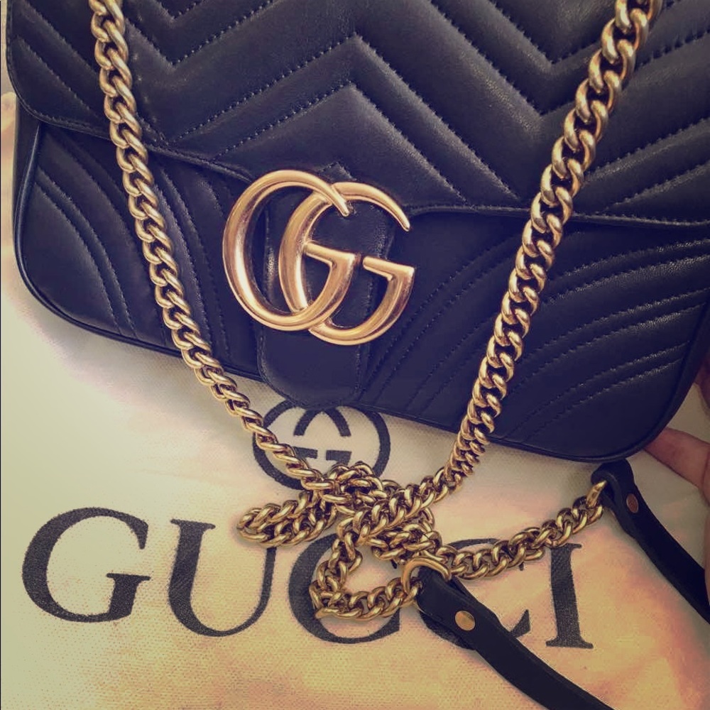 GG Marmont Matelassè shoulder bag