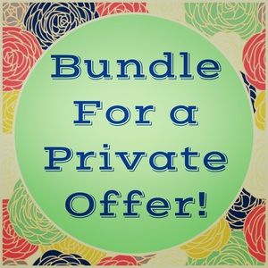 Bundle and I'll send you a private offer! ✨