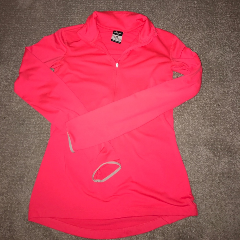 Pink Nike Dri-Fit Pullover