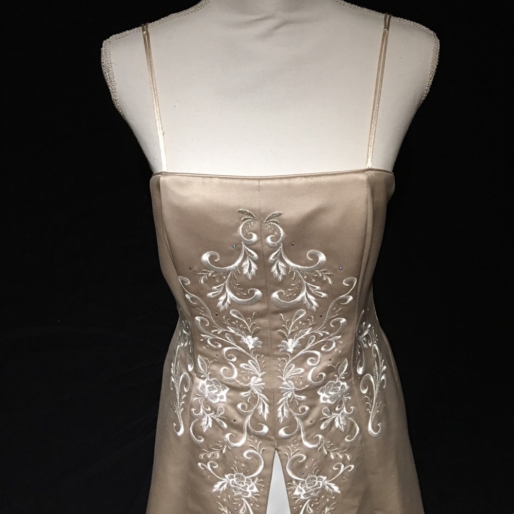 Jessica McClintock Strapless Gown