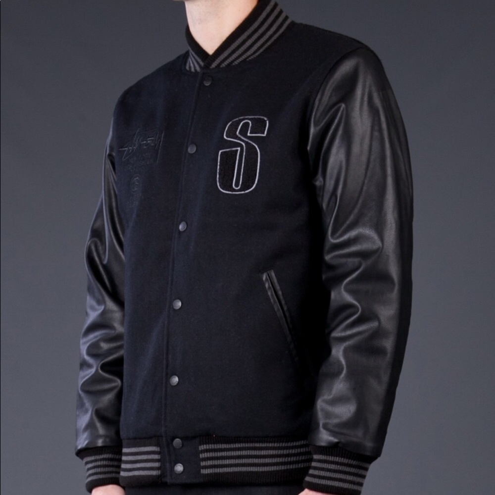 Stussy World Tour Varsity Jacket