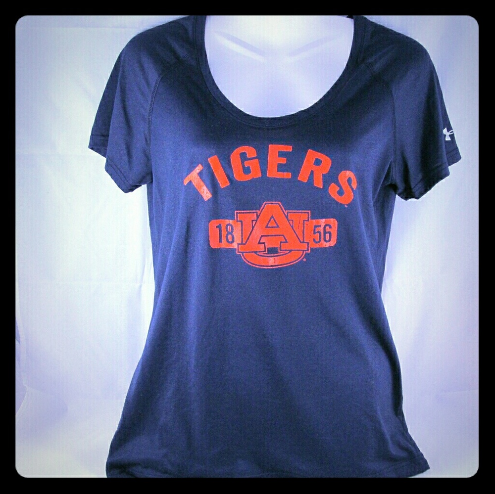 Ladies Auburn Tigers Under Armour T-shirt