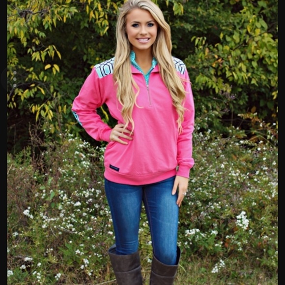 🚫sold🚫Simply southern half zip - Picture 2 of 2