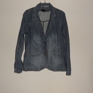H&M Denim Blazer size 16