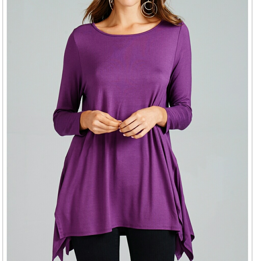 Purple tunic