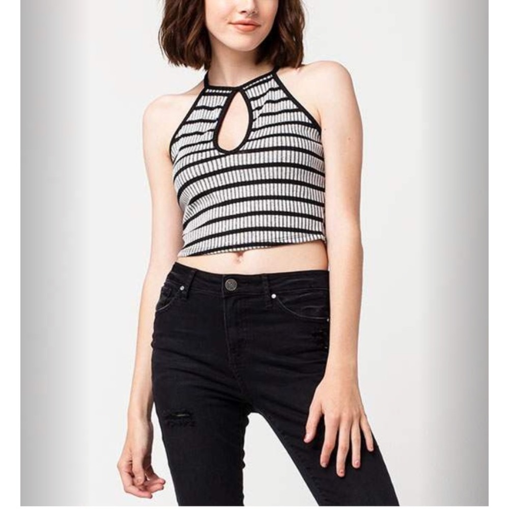 stripped top