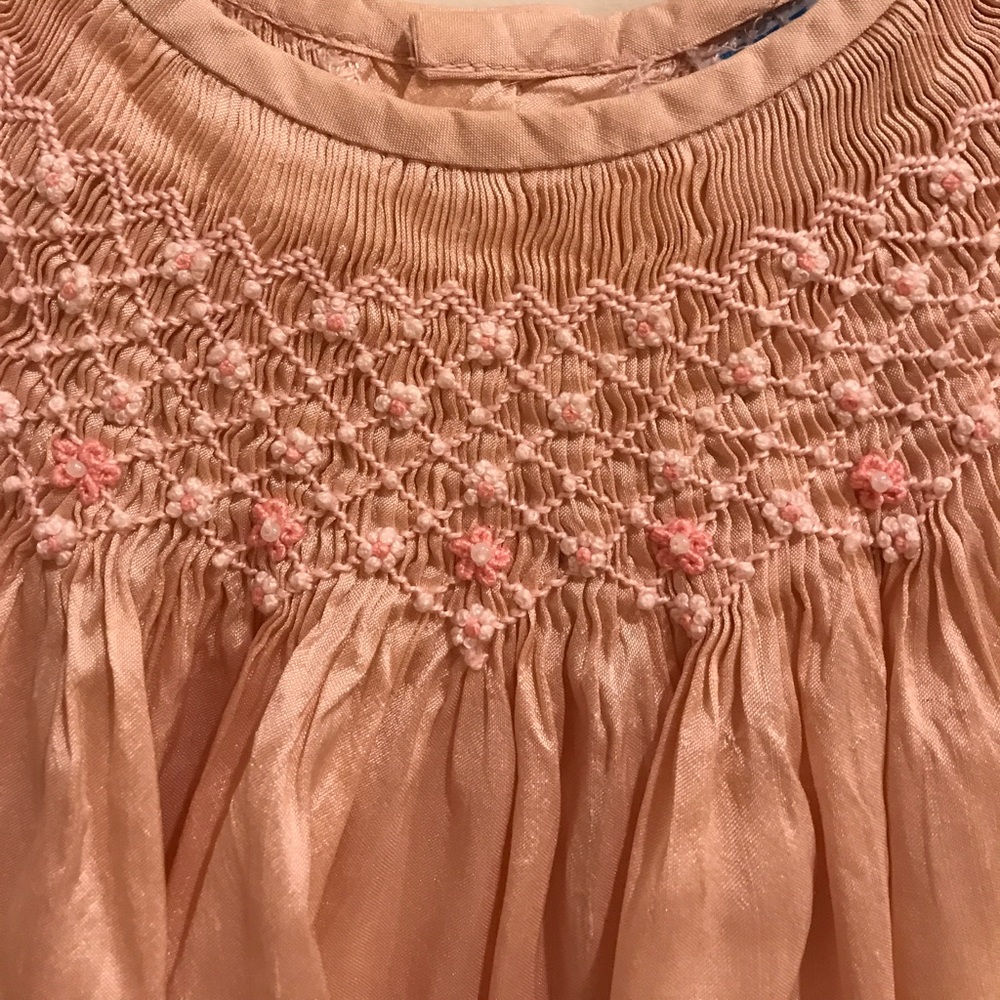 Luli & Me Silk Pink Dress