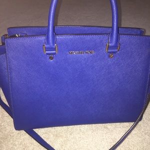 Royal Blue Michael Kors bag