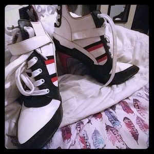 Suicide squad Harley Quinn ankle stelettos