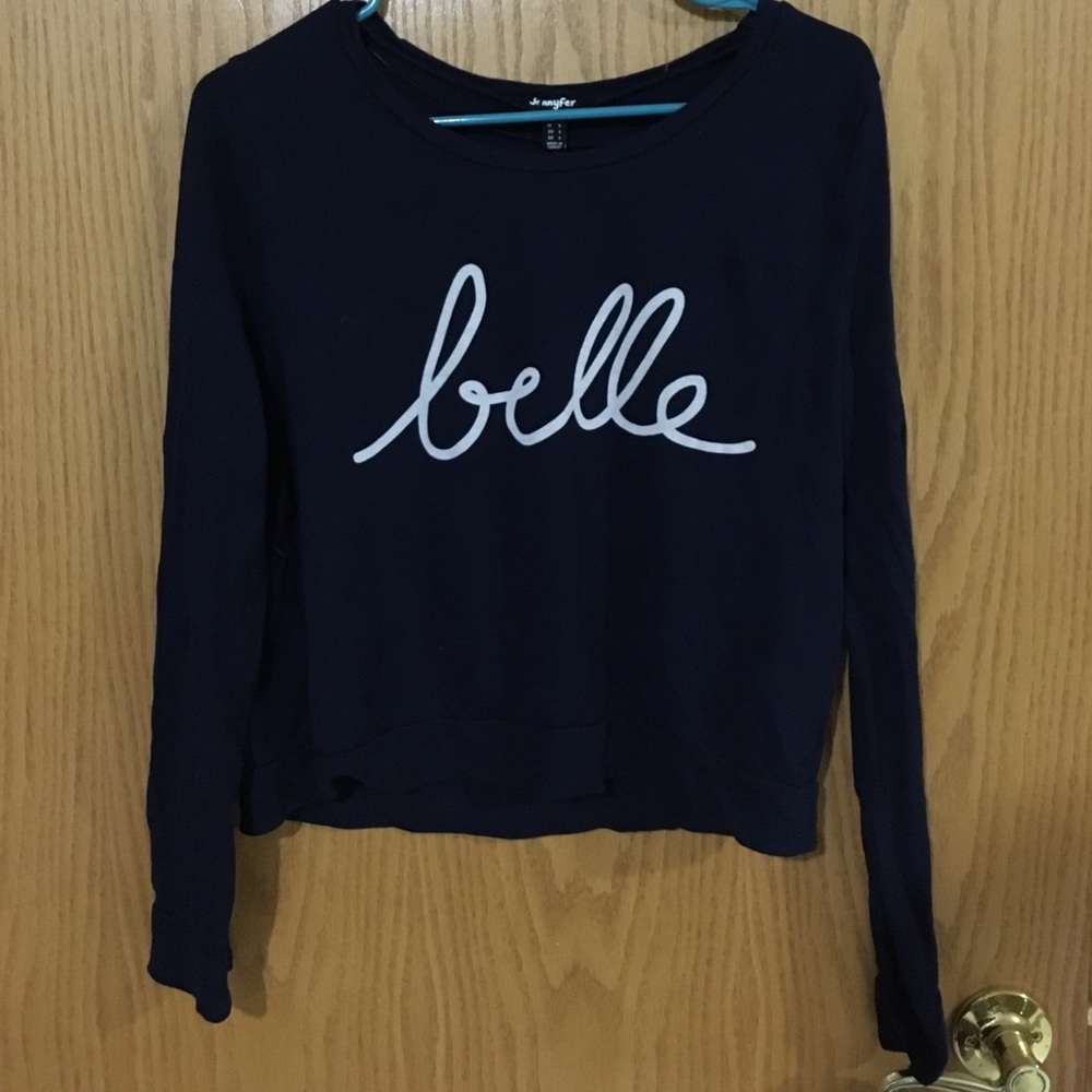 "belle" Long Sleeve Crop