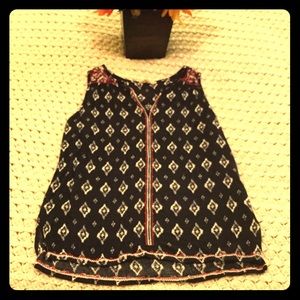 Cool Navy Boho Style Tank💙Final Price Cut